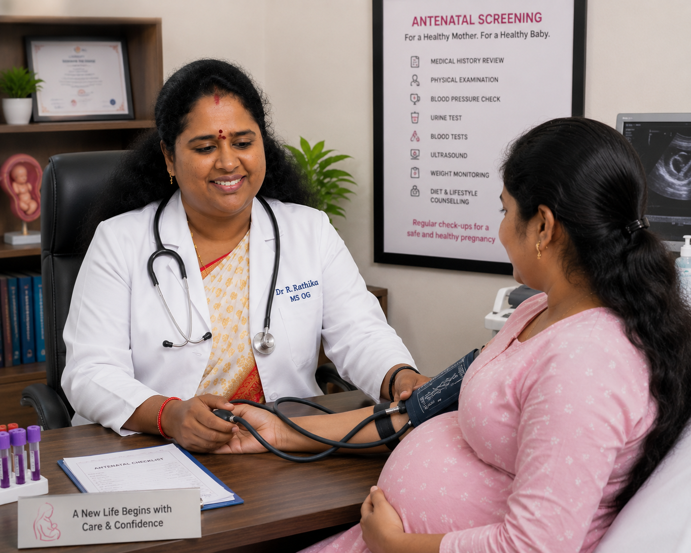 Luxurious Aarohi Women's Care Clinic interior